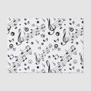 Papier Mousseline J'ai la musique dans moi