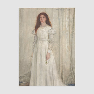 Papier Mousseline James Whistler - Symphonie en blanc no 1