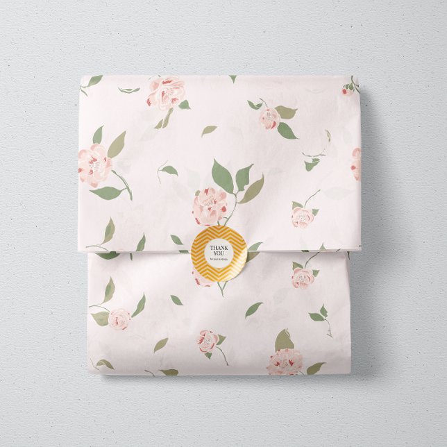 Papier Mousseline Jardin de Camélia (Créateur téléchargé)
