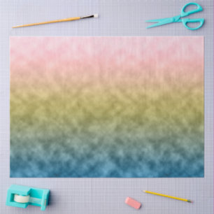 Papier Mousseline Jardin du matin