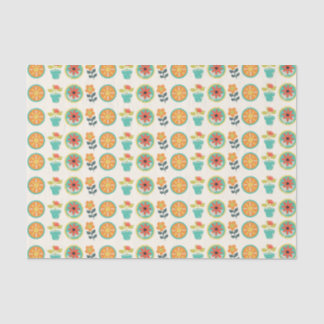 Papier Mousseline Jardin Floral - Penny