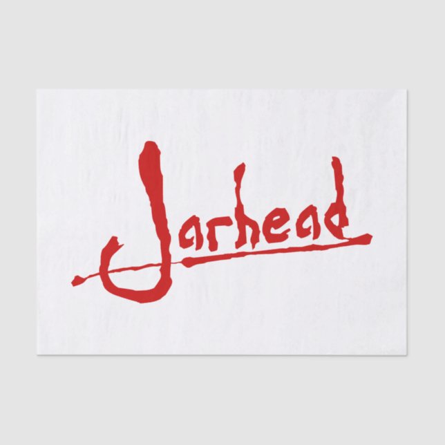 PAPIER MOUSSELINE JARHEAD (Recto)