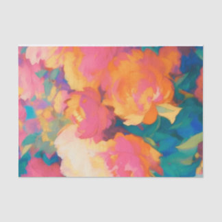 Papier Mousseline Je rêve des pivoines