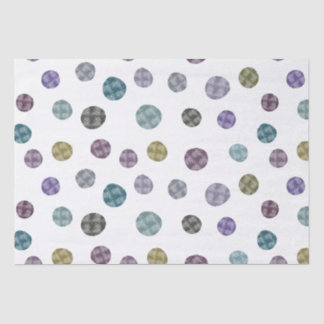 Papier Mousseline Jennifer Confetti Dots Papier Tissu