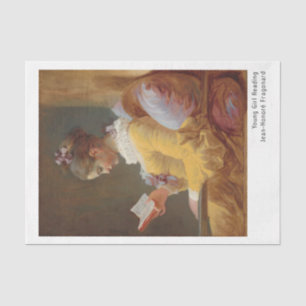 Papier Mousseline Jeune Lecture Jean-Honoré Fragonard
