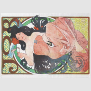 Papier Mousseline JOB, Mucha