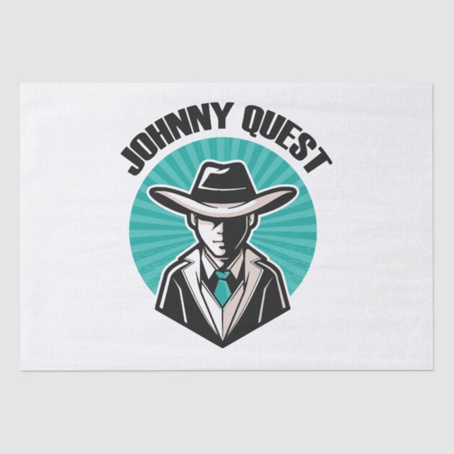 Papier Mousseline Johnny Quest (Recto)