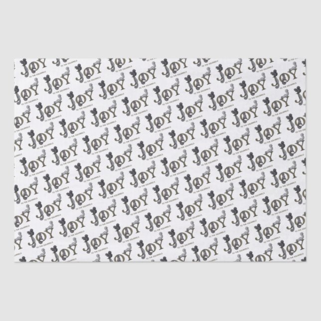 Papier Mousseline Joie aux fêtes des écureuils (Recto)