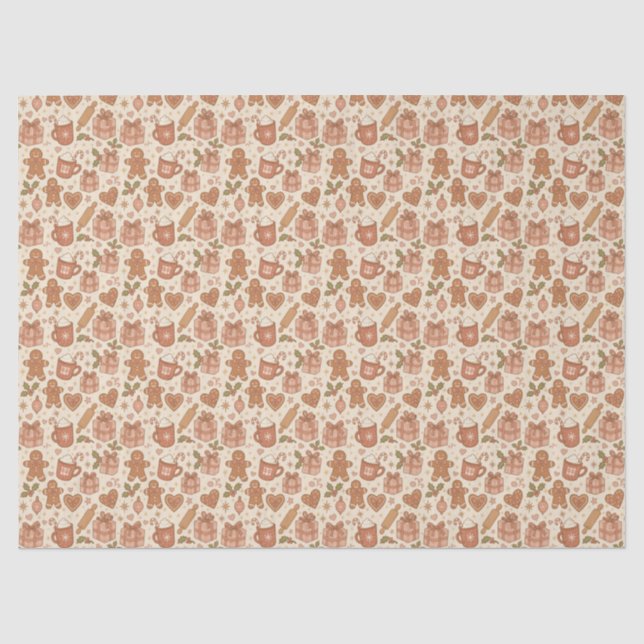 Papier Mousseline Joie de pain d'épices (Recto)