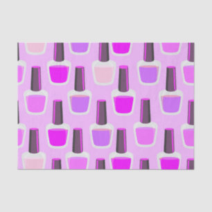 Papier Mousseline Joli clou violet polonais
