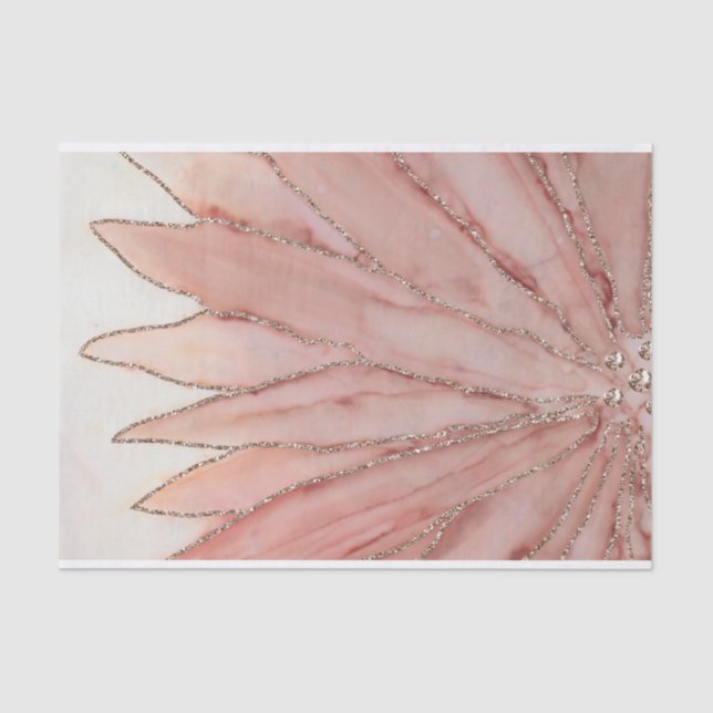 Papier Mousseline Joli en rose (Recto)