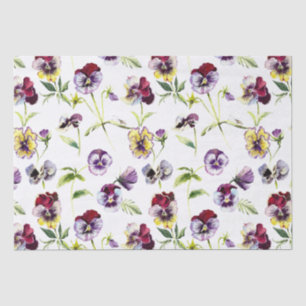 Papier Mousseline Joli Motif de panneaux aquarelle