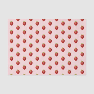 Papier Mousseline Joli rose tendre fraise féminine 