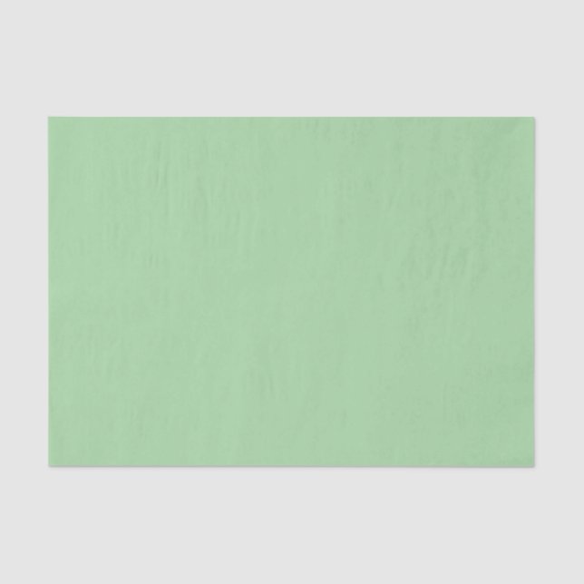 Papier Mousseline Joli vert pastel (Recto)