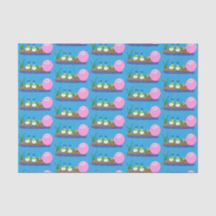 Papier Mousseline Jolie grenouilles drôles bubblegum dessin animé il