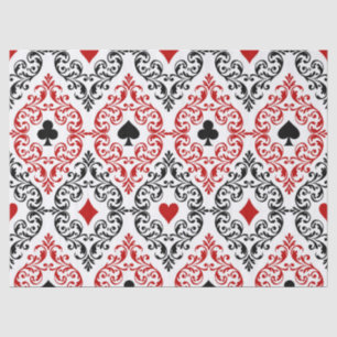 Papier Mousseline Jouer des combinaisons de cartes et faire défiler