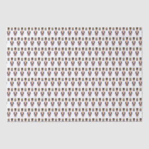 Papier Mousseline Jouets vintages Bleus Rouges Et Blancs En Bois