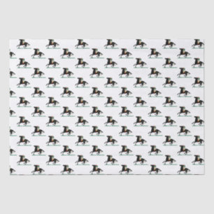 Papier Mousseline Joueur Polo vintage sur Pony