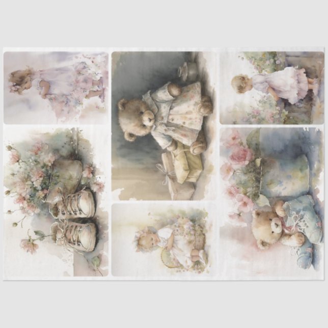 Papier Mousseline Jours de pépinière (Recto)