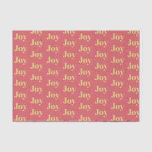 Papier Mousseline Joy Christmas Tissue Paper