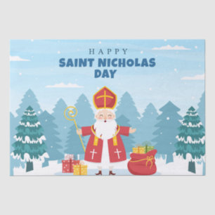 Papier Mousseline Joyeuse Saint-Nicolas