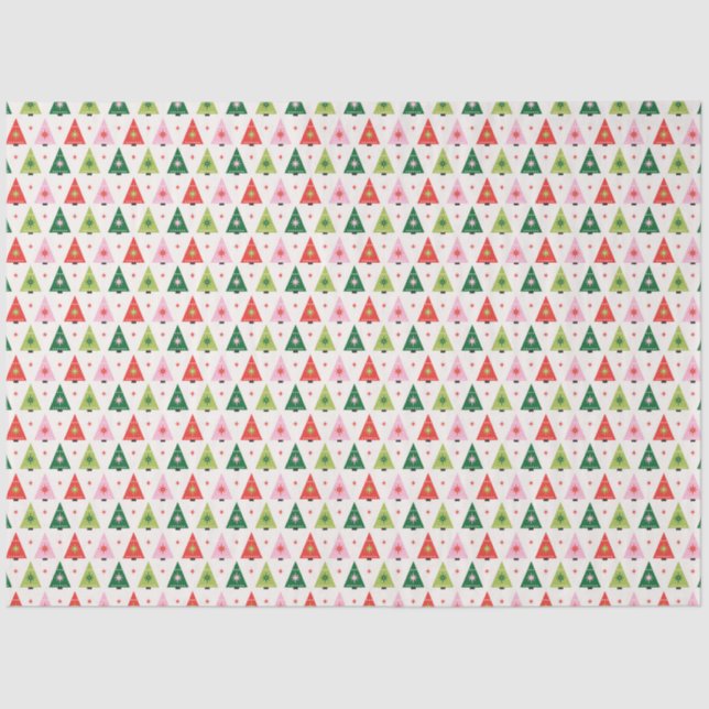 Papier Mousseline Joyeux et Mod Noël (Recto)