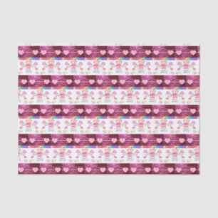 Papier Mousseline Joyeux Flamant rose papier Tissu Anniversaire