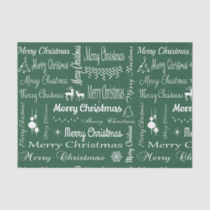 Papier Mousseline Joyeux Noël