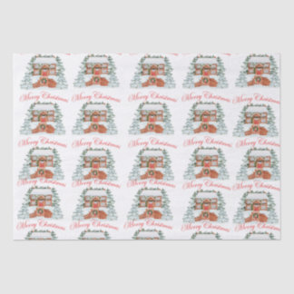 Papier Mousseline Joyeux Noël