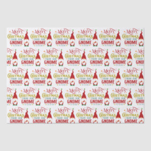 Papier Mousseline Joyeux Noël De Notre Gnome À Votre
