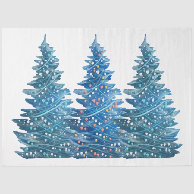 Papier Mousseline Joyeux Noël Design 8 (Recto)