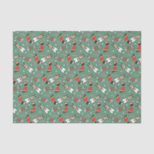 Papier Mousseline Joyeux Noël Grands Chiens Danois
