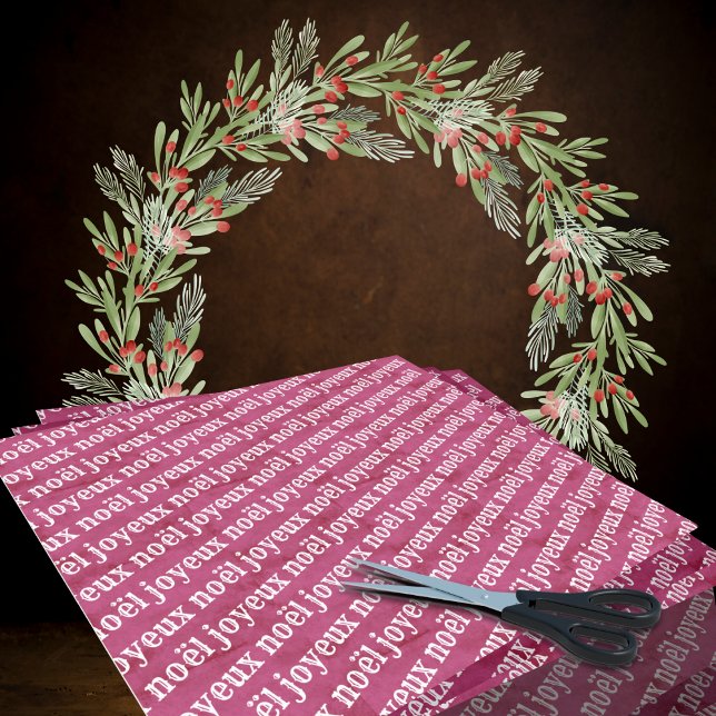 Papier Mousseline Joyeux Noël Noël (Créateur téléchargé)