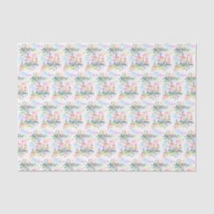 Papier Mousseline Joyeux papier de tissus d'anniversaire