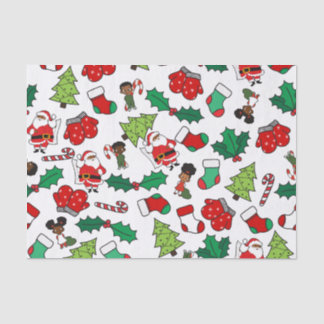 Papier Mousseline Joyeux petit Noël