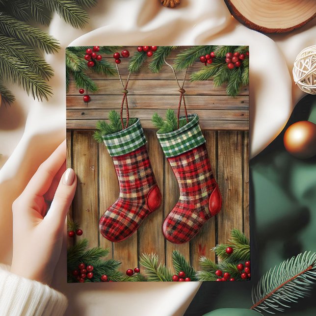 Papier Mousseline Joyful Christmas stocking tissue paper pine wreath (Joyful Christmas stocking tissue paper pine wreath)