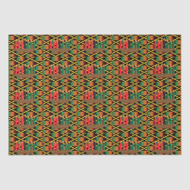 Papier Mousseline Joyous Kwanzaa (Recto)