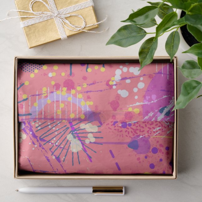 Papier Mousseline Jubilation : Art maximaliste (Cadeau)