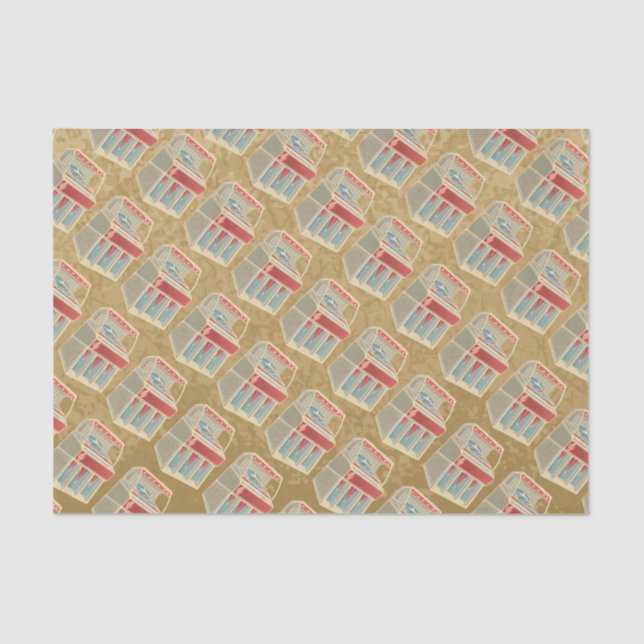 Papier Mousseline Juke-box (Recto)