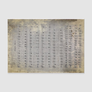 Papier Mousseline Junk Journal Eau Grunge endommagé Jingle cloches