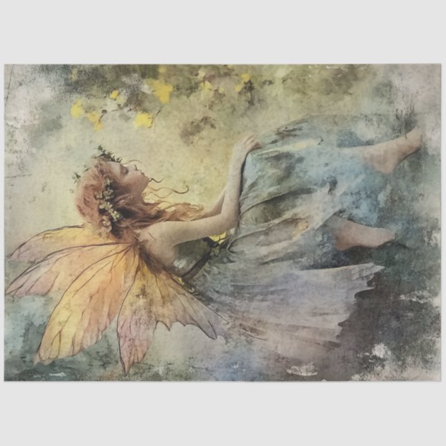 Papier Mousseline Juste un autre design de série de fées #7 (Recto)