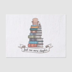 Papier Mousseline Juste un chapitre de plus - Conception de livre co