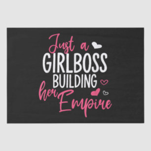 Papier Mousseline Juste une patronne qui construit son empire femmes