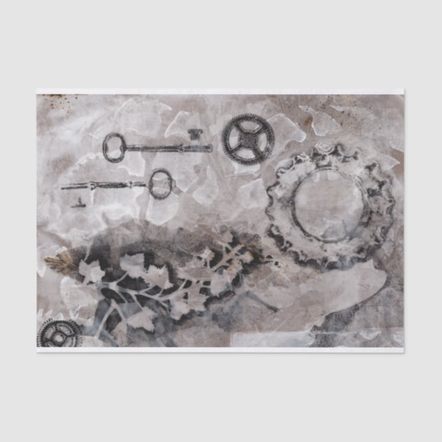 Papier Mousseline Juxtaposition II (Recto)