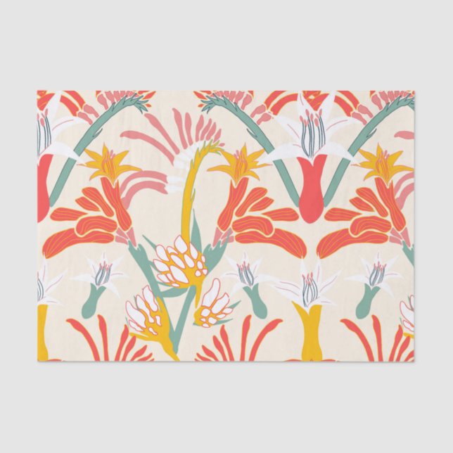 Papier Mousseline Kangaroo Paw (Recto)
