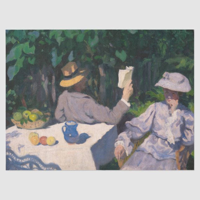 Papier Mousseline Károly Ferenczy - Matin Ensoleillé (Recto)