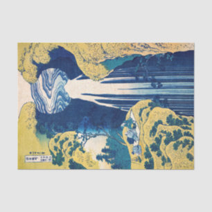Papier Mousseline Katsushika Hokusai - Chutes Amida