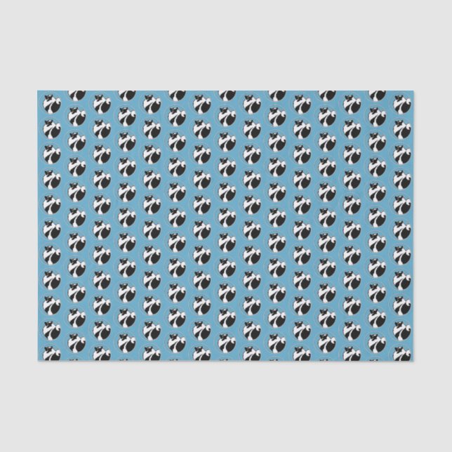 Papier Mousseline Keeshond Graphics - Cute Original Chig Art (Recto)