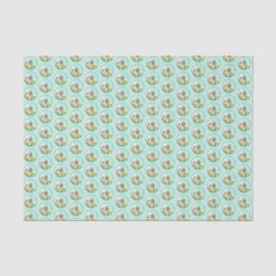 Papier Mousseline Keeshony in Tulips Peinture mignonne Original Chie