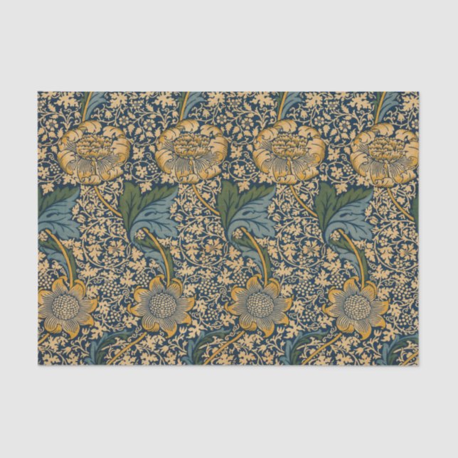 Papier Mousseline Kennet par William Morris (Recto)